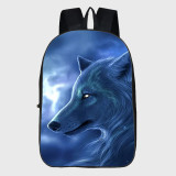 Wolf Art Backpack