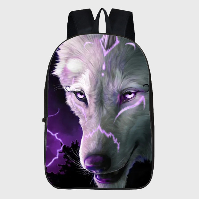 Lightning Wolf Backpack