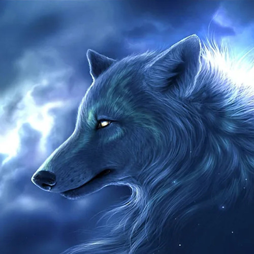 Wolf Art Painting Art