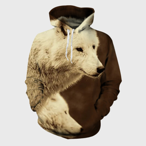 Arctic Wolf Hoodie