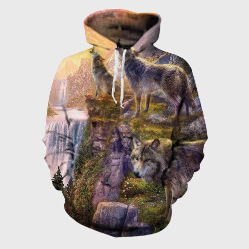 Packs Wolf Hoodie