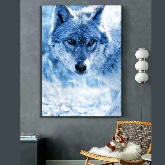 Wolf Painting Art