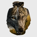 Wolf Face Hoodie