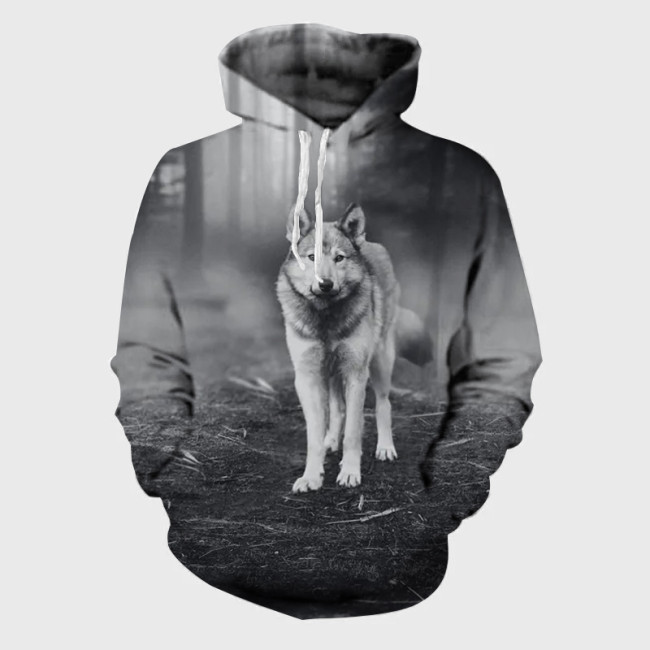 Forest Wolf Hoodie