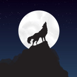 Moon Wolf T-Shirt