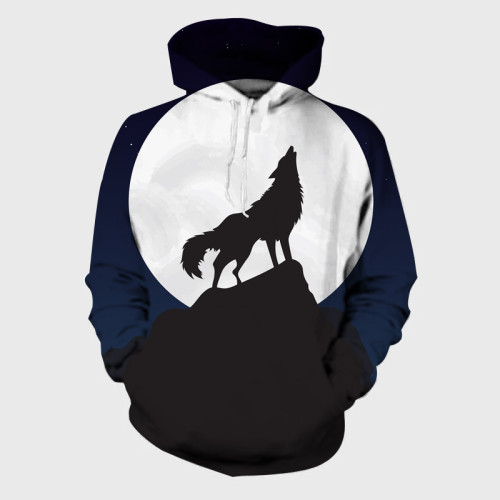 Moon Wolf Hoodie