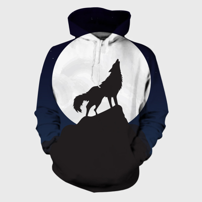 Moon Wolf Hoodie