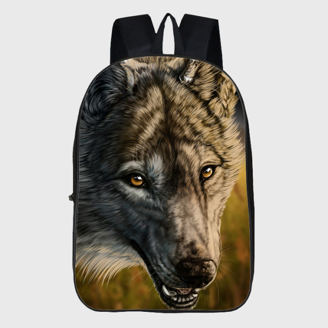 Wolf Face Backpack