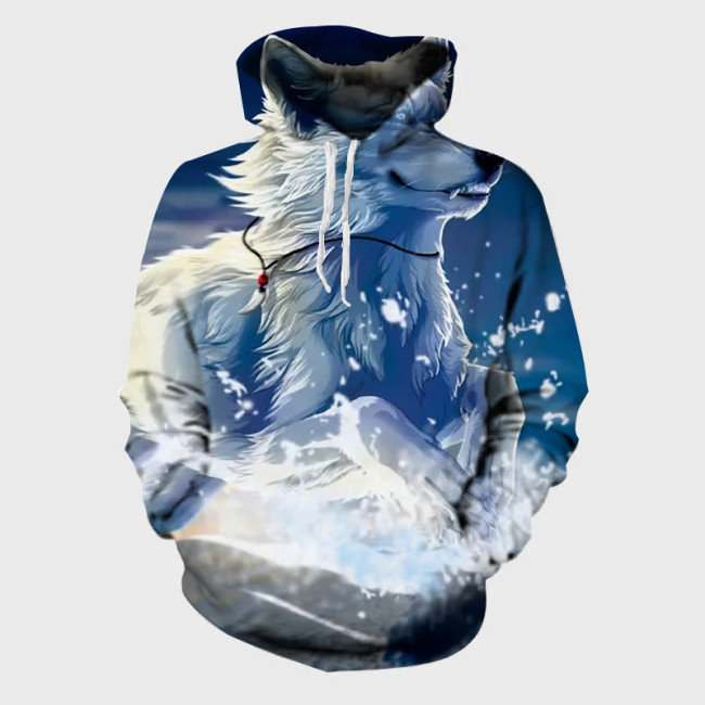 Anime Wolf Hoodie