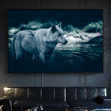 Wolf Painting Art