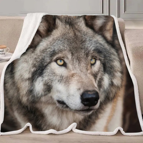 Wild Wolf Blanket