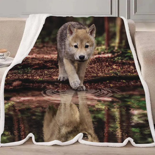 Wolf Cub Blanket