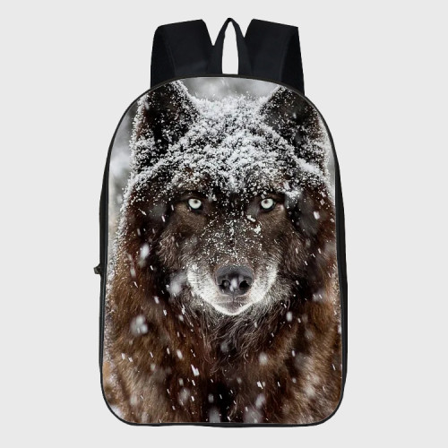 Snowing Wolf Backpack