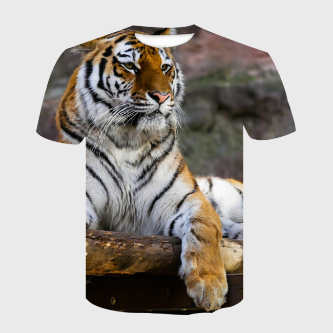 Tiger Print T-Shirt