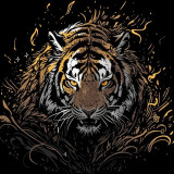 Tiger Portrait T-Shirt