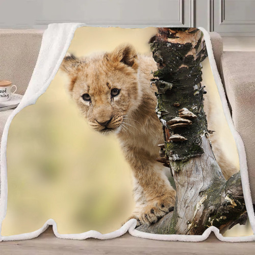 Lion Cub Blanket