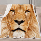 3D Lion Blanket