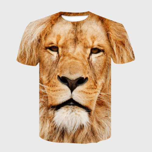 3D Lion T-Shirt