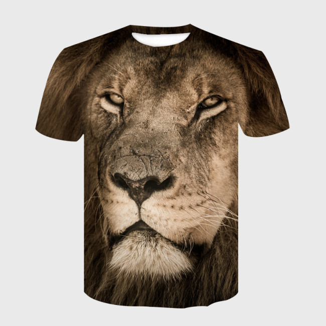 Lion Print T-Shirt