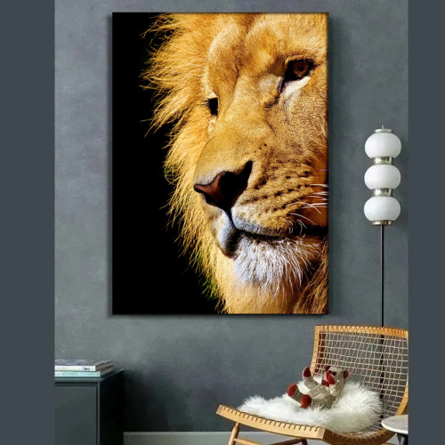 Lion Painting Art