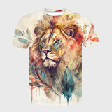 Watercolor Lion T-Shirt