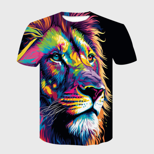 Colorful Lion T-Shirt