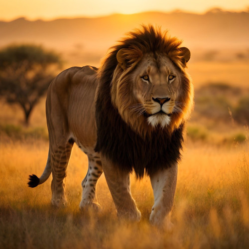 Wild Lion Blanket