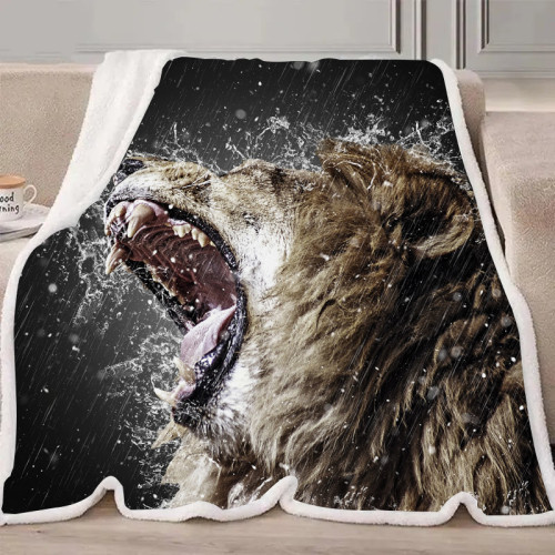 Lion Roar Blanket