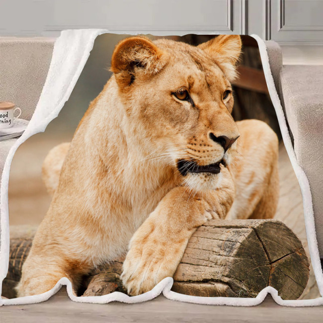 Lion Queen Blanket