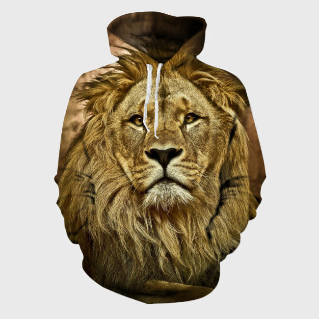 Animal Lion Hoodie