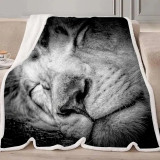 Sleeping Lion Blanket