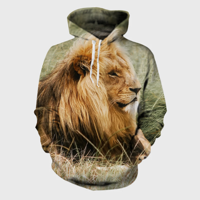 African Lion Hoodie