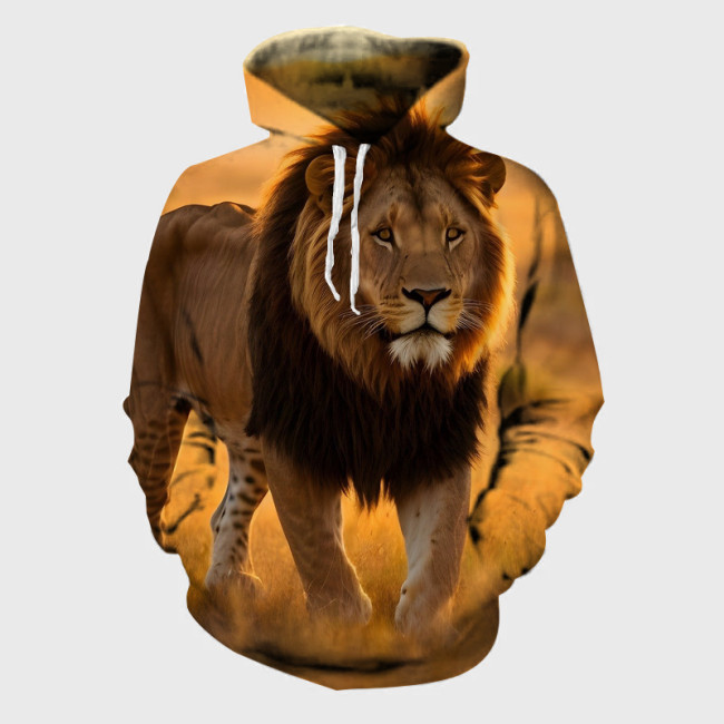 Wild Lion Hoodie