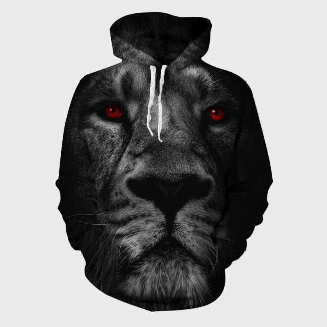 Lion Portrait Hoodie