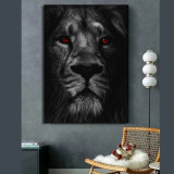 Lion Portrait Painting Art