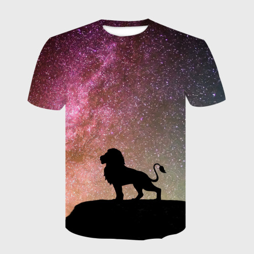 Lion Galaxy T-Shirt