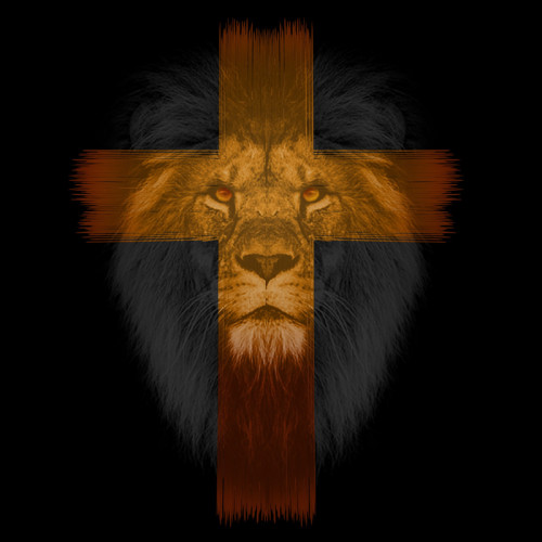 Jesus Lion Painting Art