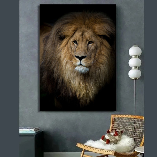 Lion Painting Art