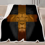 Jesus Lion Blanket