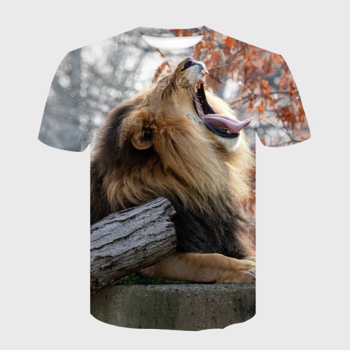 Yawning Lion T-Shirt