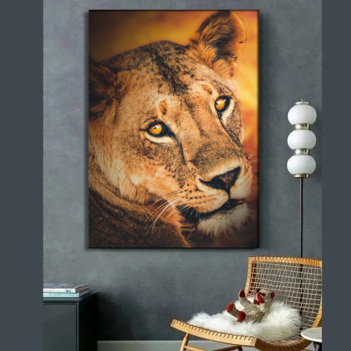 Lioness Painting Art