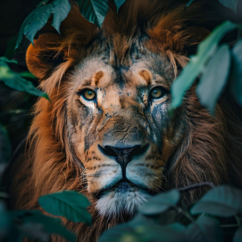 Lion Face Blanket