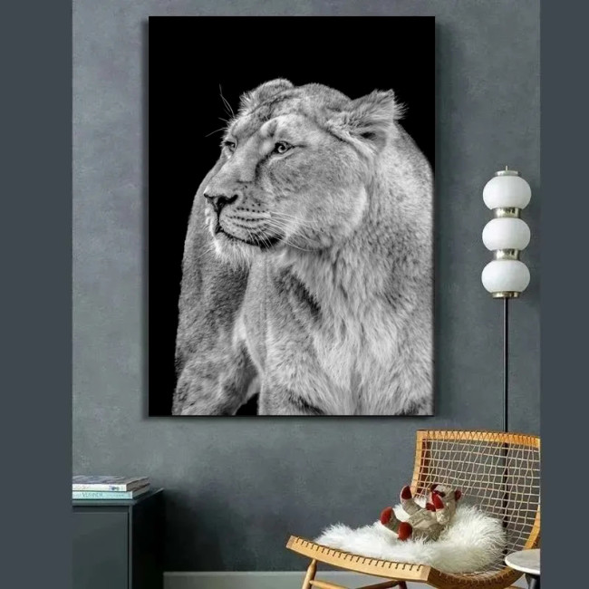 Lioness Painting Art