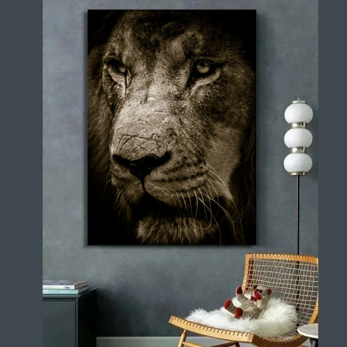 Lion Painting Art