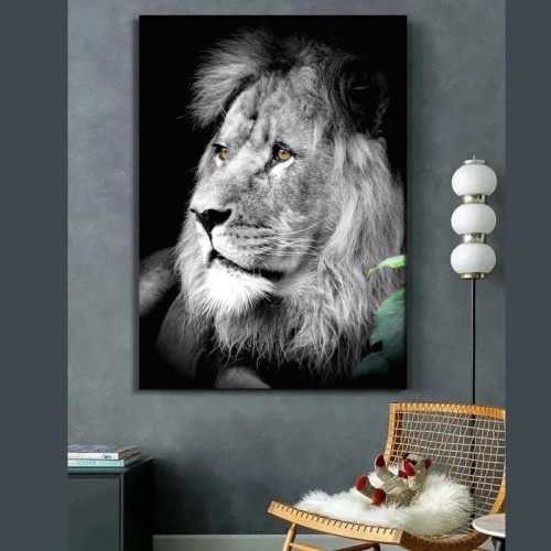 Lion Painting Art