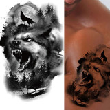 Fierce Wolf Tattoo