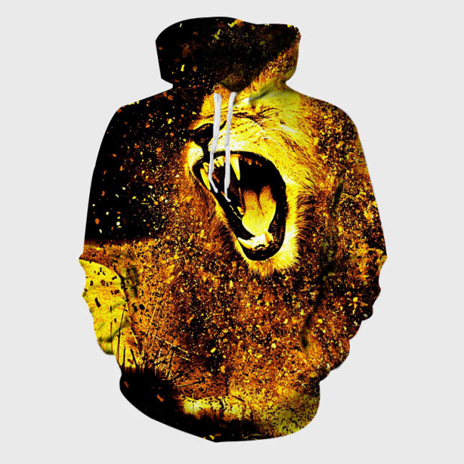 Gold Lion Hoodie