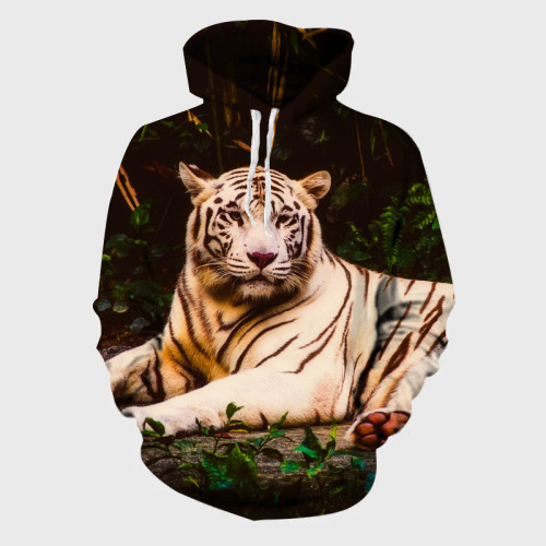 White Tiger Hoodie