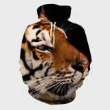 Tiger Head Hoodie