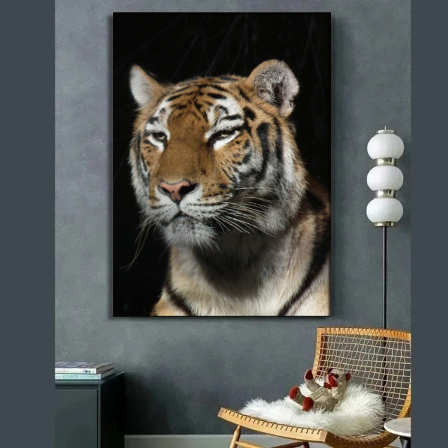 Young Tiger Painting Art